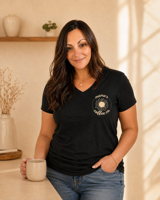Mama's Classic V-Neck Tee